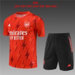23/24 Arsenal kids size orange 16-28 shorts with pockets