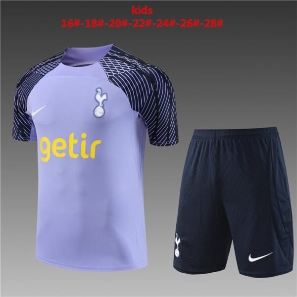 23/24 Tottenham Hotspur kids size purple 16-28 shorts with pockets