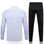 B691# 23/24 Half zipper AC milan white kit S-XXL - Imagem 2