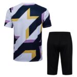 D907# 23/24 Polo Real Madrid kit training suit white S-XXL - Imagem 2