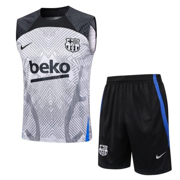D913 23/24 Barcelona vest light gray  training suit S-XXL