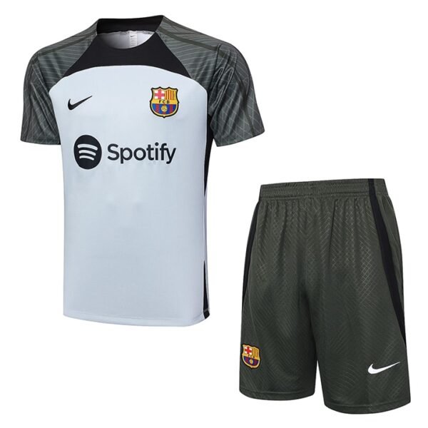 D921 23/24 Barcelona white and green  taining suit  S-XXL