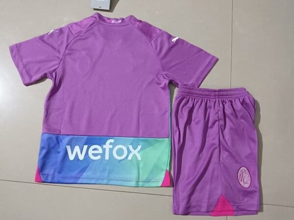 23∕24 AC Milan third away kid kit  S-2XL - Image 2