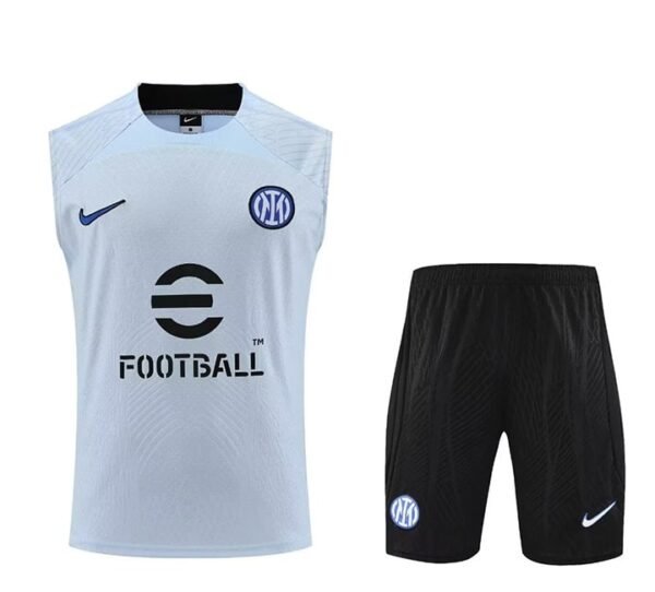 C1016 23/24 Inter-Milan training suit vest white S-XXL - Image 2