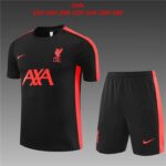 23/24 liverpool kids kit black shorts with pocket S-XXL
