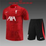 23/24 liverpool kids kit red shorts with pocket S-XXL