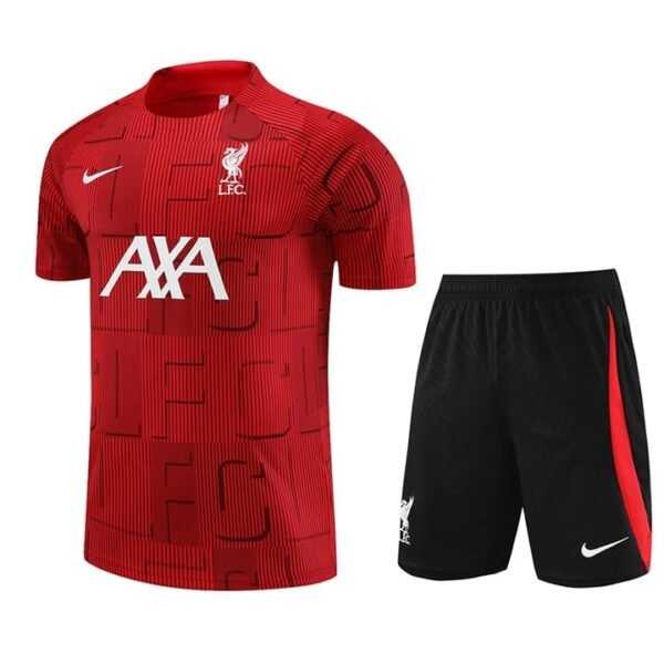 23/24 liverpool  training kit red shorts with pocket S-XXL