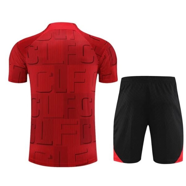23/24 liverpool  training kit red shorts with pocket S-XXL - Image 2