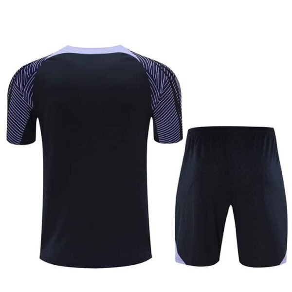 23/24 liverpool  training  kit black and purple shorts with pocket S-XXL - Image 2