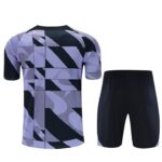 23/24 liverpool  training kit black and purple shorts with pocket S-XXL - Imagem 2