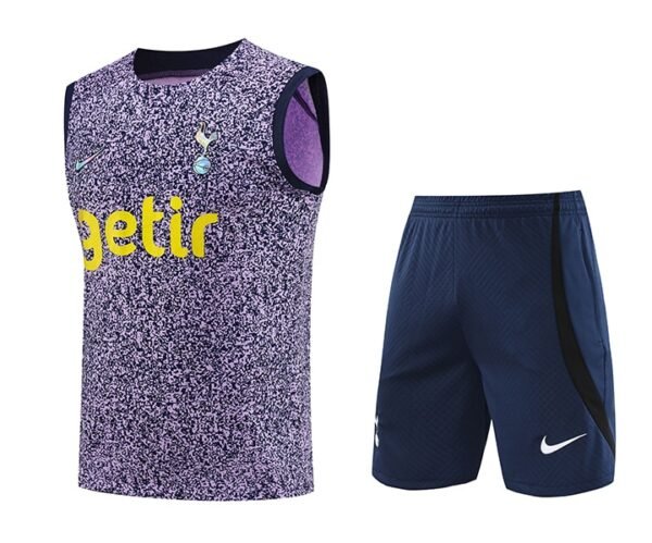23/24 Tottenham Hotspur purple texture VEST S-2XL