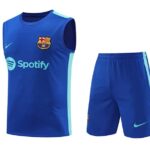 23/24 Barcelona blue training suit vest  S-XXL