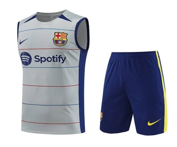 23/24 Barcelona grey training suit  vest S-XXL QS125