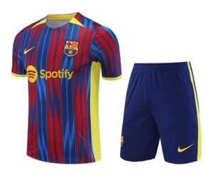 23/24 Barcelona blue red yellow texture training suit S-XXL