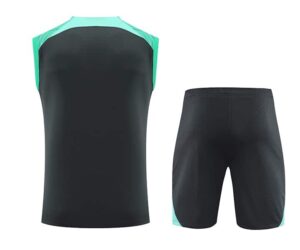 23/24 Barcelona black and green vest training suit S-XXL - Imagem 2