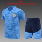 23/24 Manchester city kids size light blue 16-28 shorts with pockets