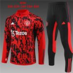 23/24 M-U short zipper red camouflage kids kit 10-18