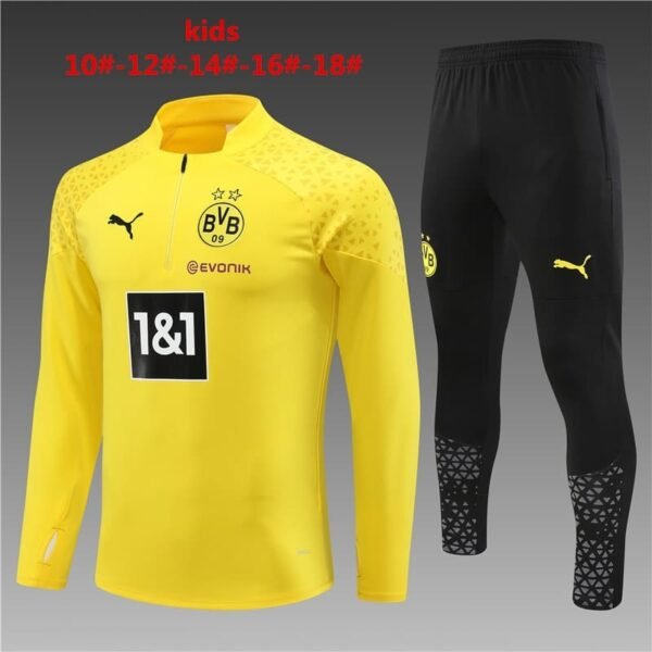 23/24 Dortmund short zipper yellow kits S-XXL