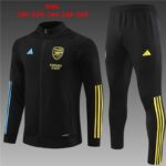23/24 Arsenal long zipper black KID KIT 10-18