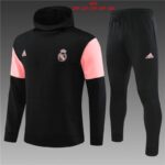 23/24 Real Madrid hoodies black kids kit 10-18