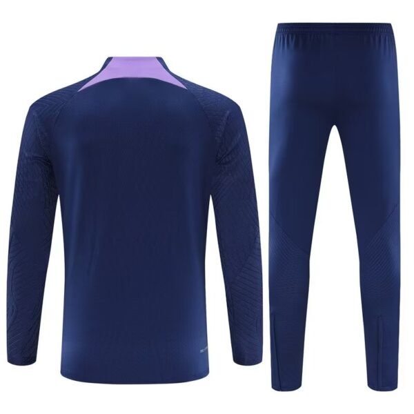 23/24 liverpool short zipper player deep blue kits S-XXL - Image 2