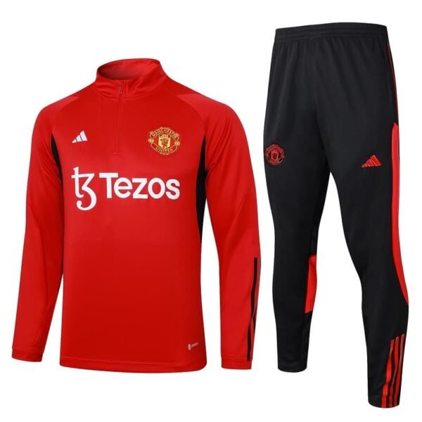 B762 23/24 half zipper M-U  RED kit S-XXL