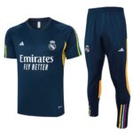 C1073# 23/24  Real Madrid kit training suit deep blue S-XXL