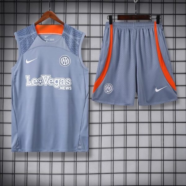 D1056 23/24 Inter-Milan training suit vest grey S-XXL
