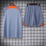 D1056 23/24 Inter-Milan training suit vest grey S-XXL - Imagem 2