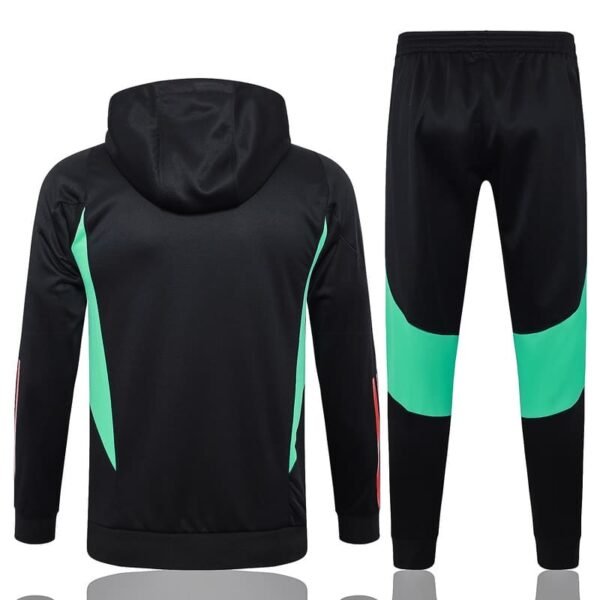 F504 23/24 M-U half zipper black with cap kit S-XXL - Image 2
