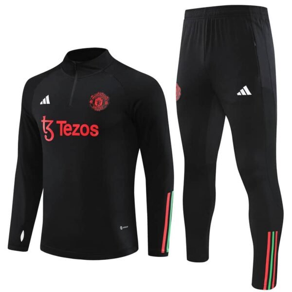 23/24 half zipper Manchester United  black S-XXL