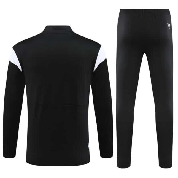 23/24 Half  zipper AC milan black with red white  kit S-XXL - Image 2