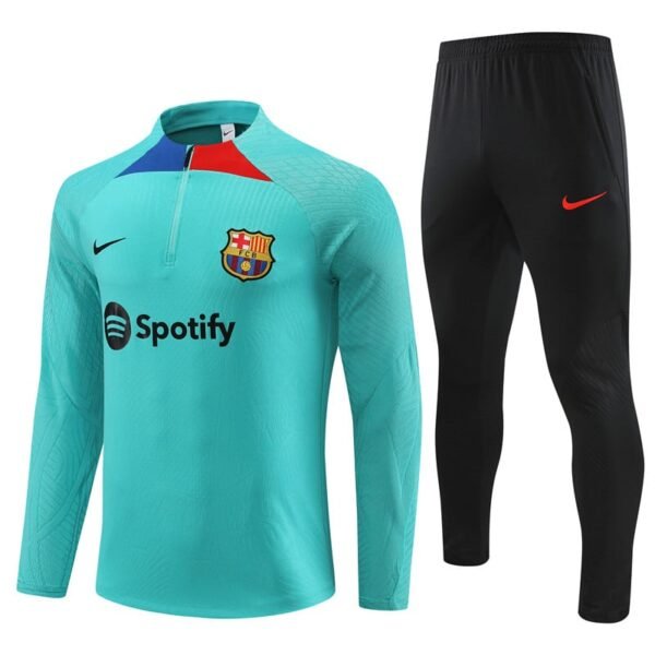 23/24 player version half zipper Barcelona lake blue kit S-XXL