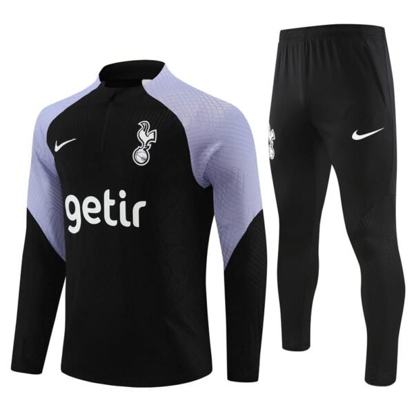 23/24 half zipper Hotspur player version black and purple kit S-XXL