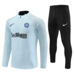23/24 Inter milan  short zipper  player version light grey kit S-XXL