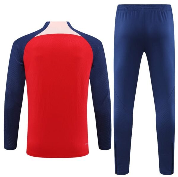 23/24 Atletico Madrid  short zipper player version red and blue  kit S-XXL - Image 2