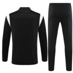 23/24 long zipper AC milan  black with red and white  kit S-XXL - Imagem 2