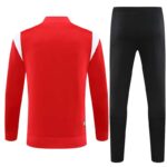 23/24 long zipper AC milan red  kit S-XXL - Imagem 2