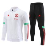 23/24 long zipper Manchester United white S-XXL
