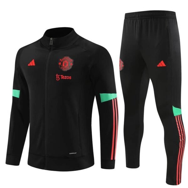 23/24 long zipper Manchester United black S-XXL