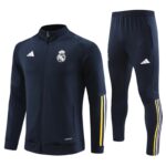 23/24 long zipper Real Madrid deep blue S-XXL
