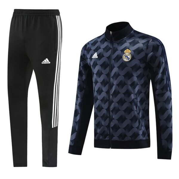23/24 long zipper Real Madrid black texture S-XXL