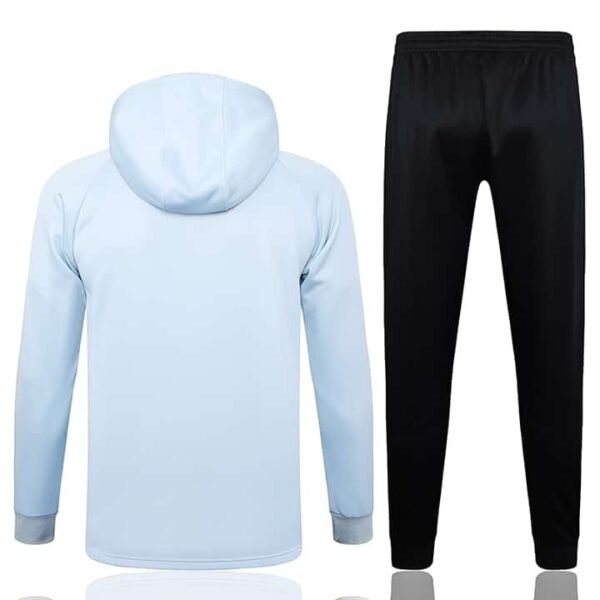 F516 23/24 Inter milan long  zipper light grey  with cap kit S-XXL - Image 2