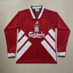 retro 1993-95 long seelve Liverpool home S-2XL