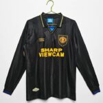 Retro 93-94 M-U Away Long Sleeve Size S-XXL