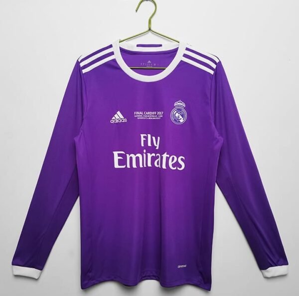 2016∕17 Retro Real Madrid  away long sleeve S-XXL