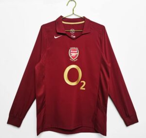 200506 Retro Arsenal long sleeve home S-XXL