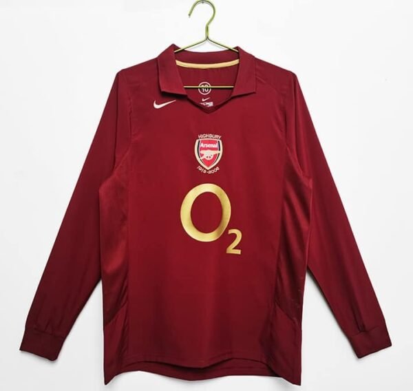 200506 Retro Arsenal long sleeve home S-XXL