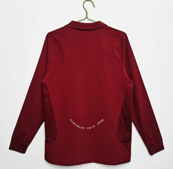 200506 Retro Arsenal long sleeve home S-XXL - Image 2