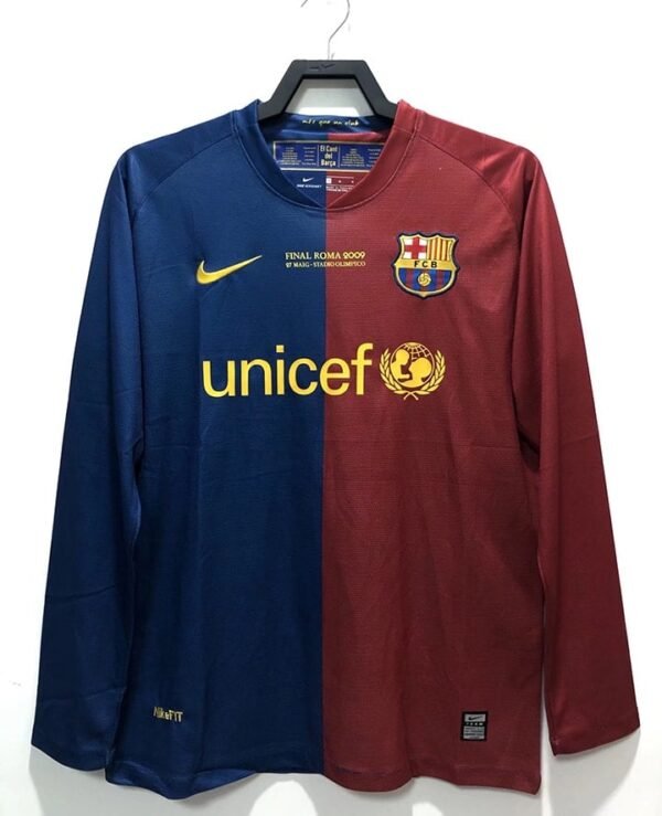 2008/09 Retro Barcelona long sleeve home S-XXL AT358